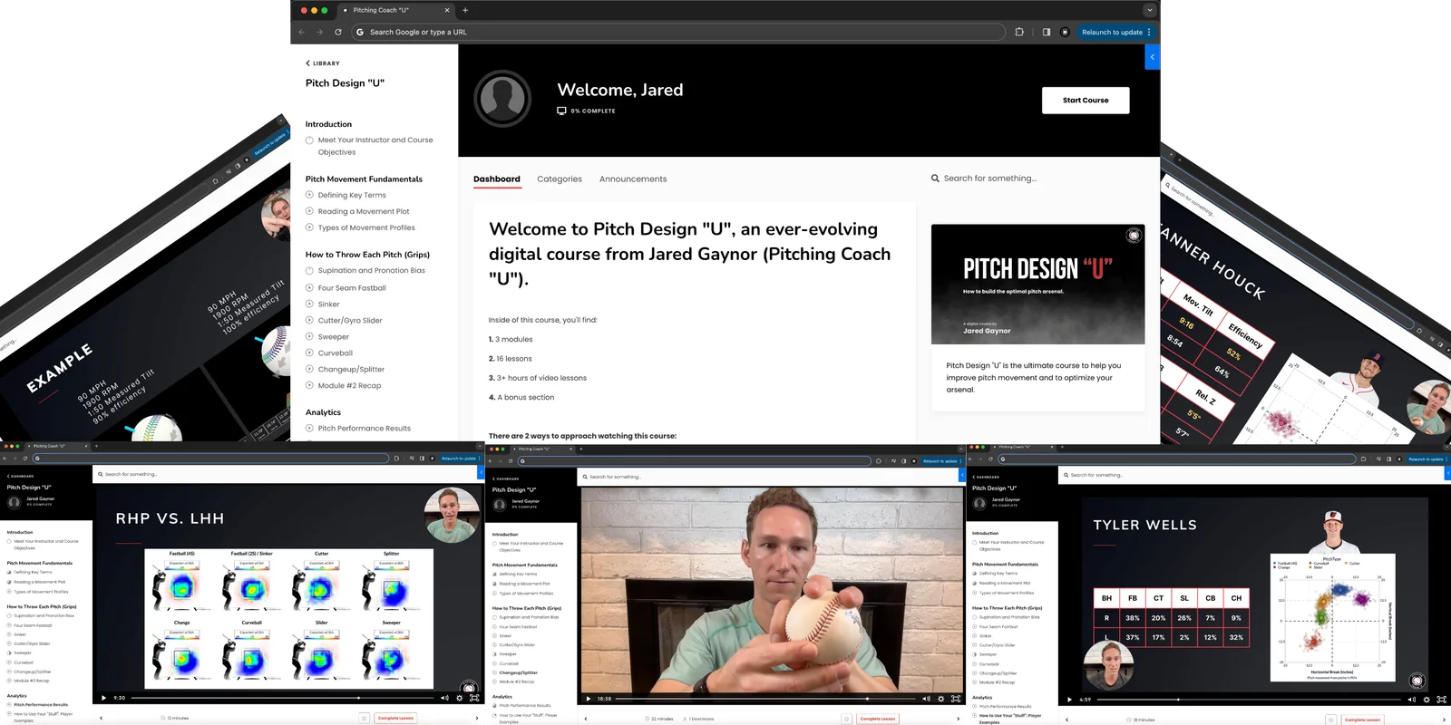 Pitch Design U course lessons and slides